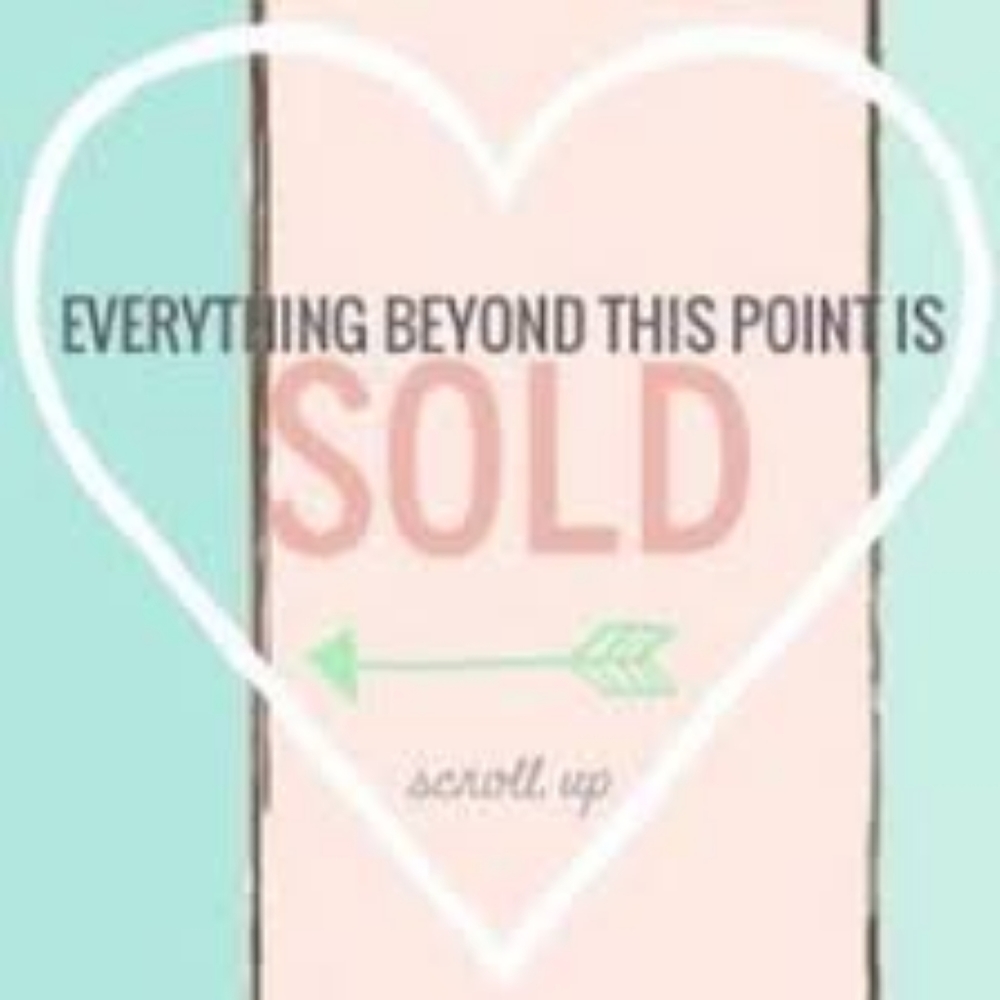 Everything Sold Beyond This Point